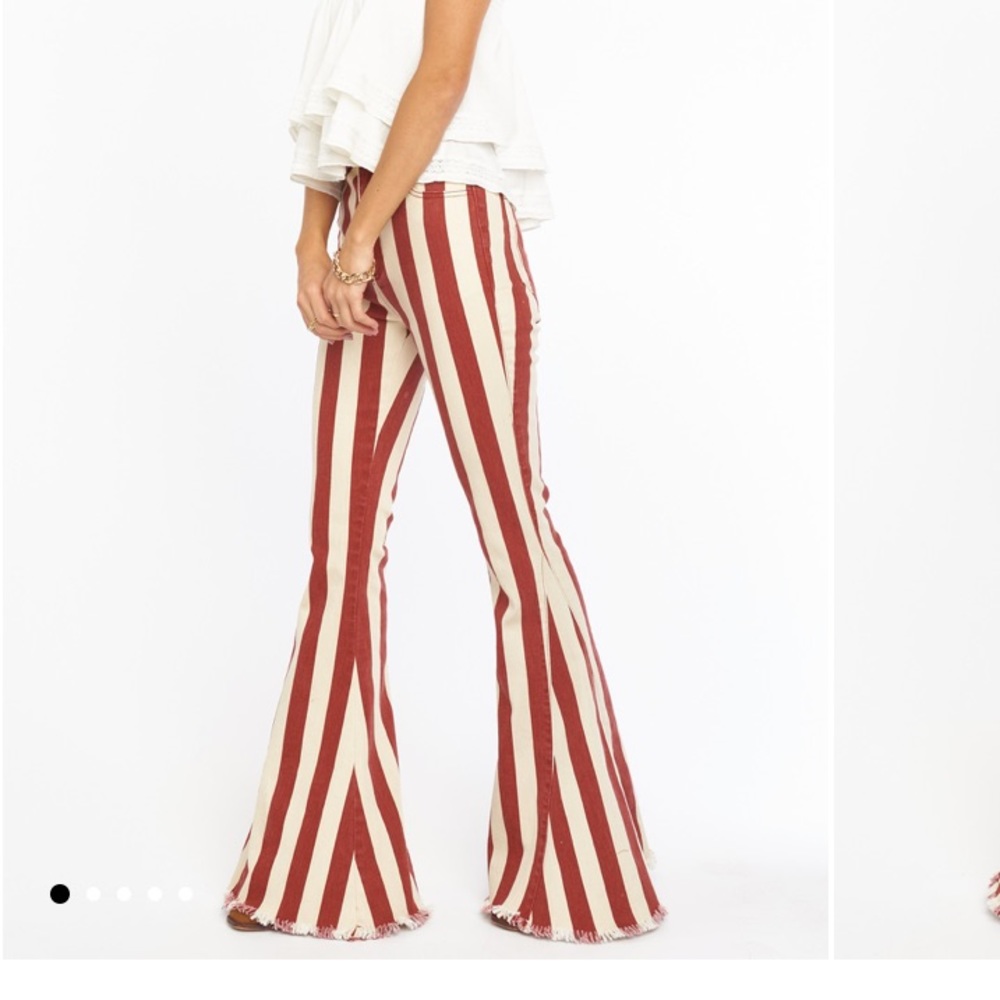 SHOW ME YOUR MUMU Berkeley zip up striped bells